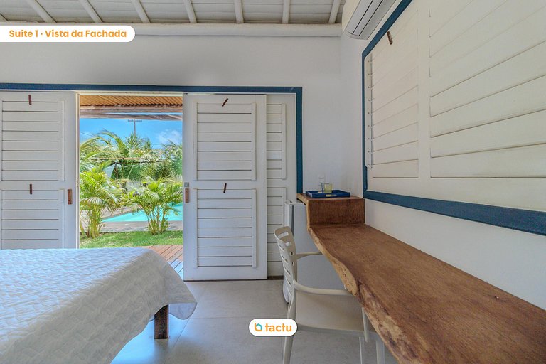 Casa con piscina en Pontal do Maceió