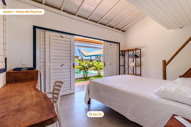 Casa com piscina no Pontal do Maceió