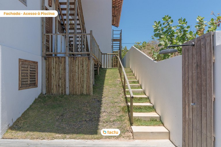 Apto 100m da praia no Pontal de Maceió por Tactu