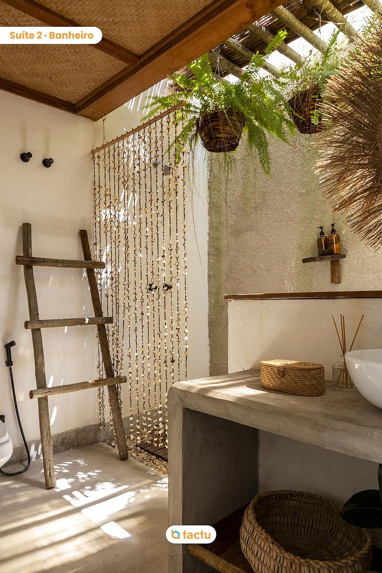 Casa Slow on Taíba beach overlooking the beach