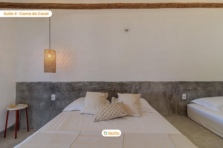Casa Slow on Taíba beach overlooking the beach