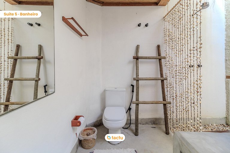 Casa Slow on Taíba beach overlooking the beach