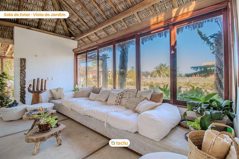 Casa Slow sur la plage de Taíba avec vue sur la plage
