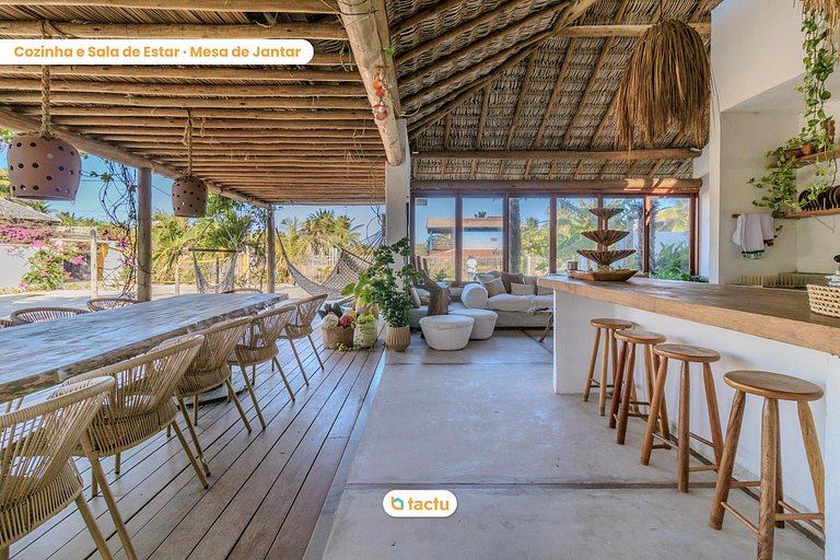 Casa Slow sur la plage de Taíba avec vue sur la plage