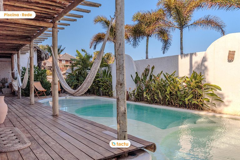 Casa Slow en la playa de Taíba con vistas a la playa