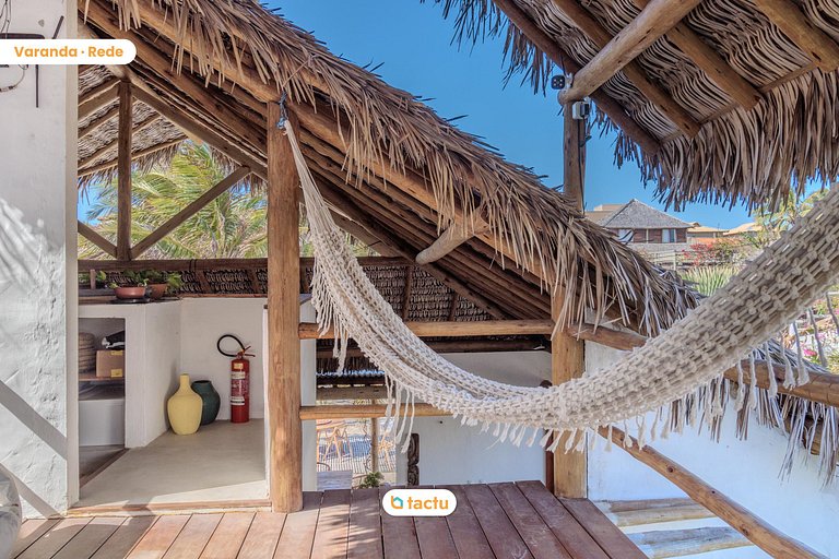 Casa Slow en la playa de Taíba con vistas a la playa