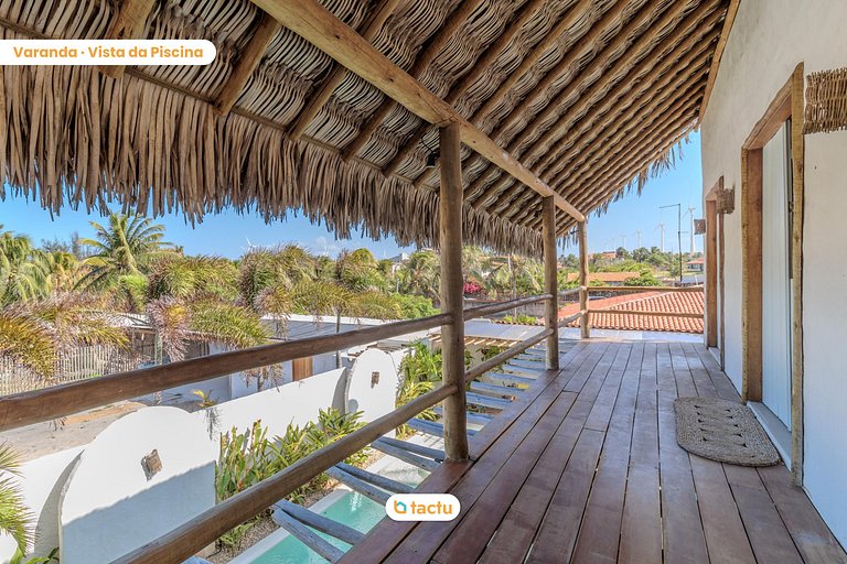 Casa Slow en la playa de Taíba con vistas a la playa