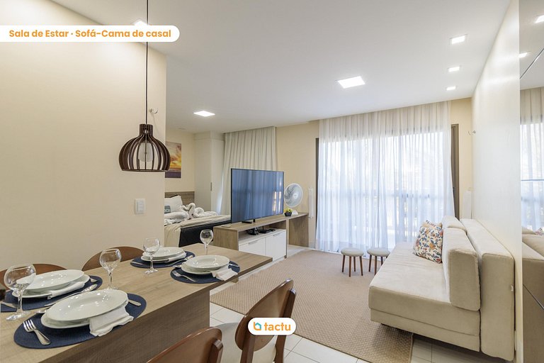 Appartement compact à VG Sun Cumbuco par Tactu