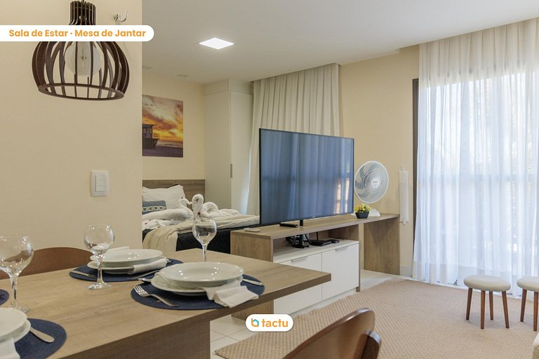 Apartamento compacto en VG Sun Cumbuco por Tactu