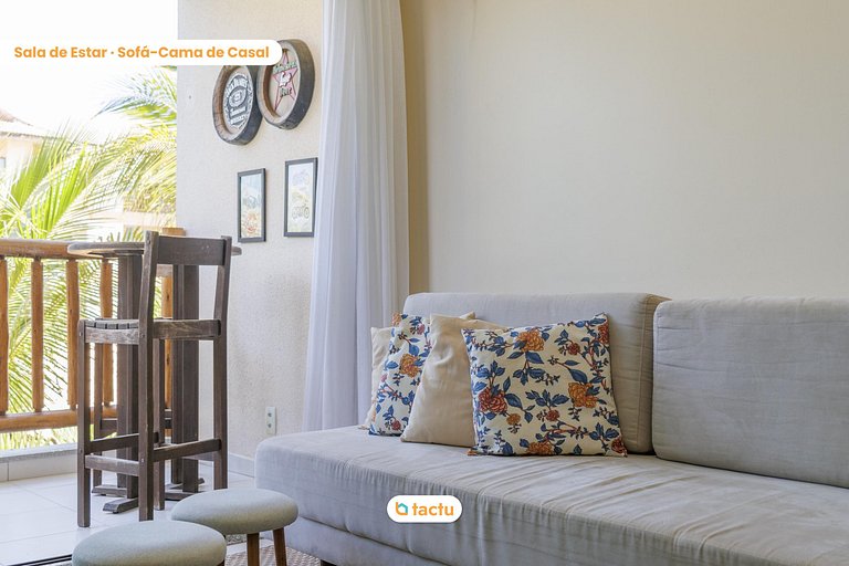 Apartamento compacto en VG Sun Cumbuco por Tactu