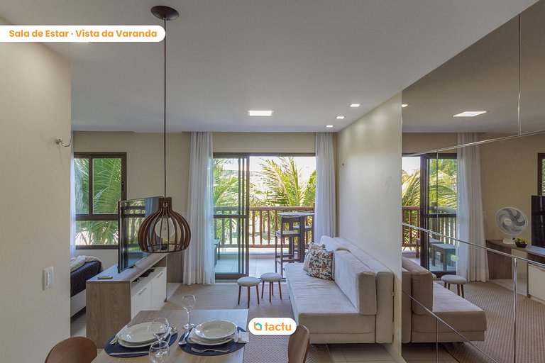 Apartamento compacto en VG Sun Cumbuco por Tactu