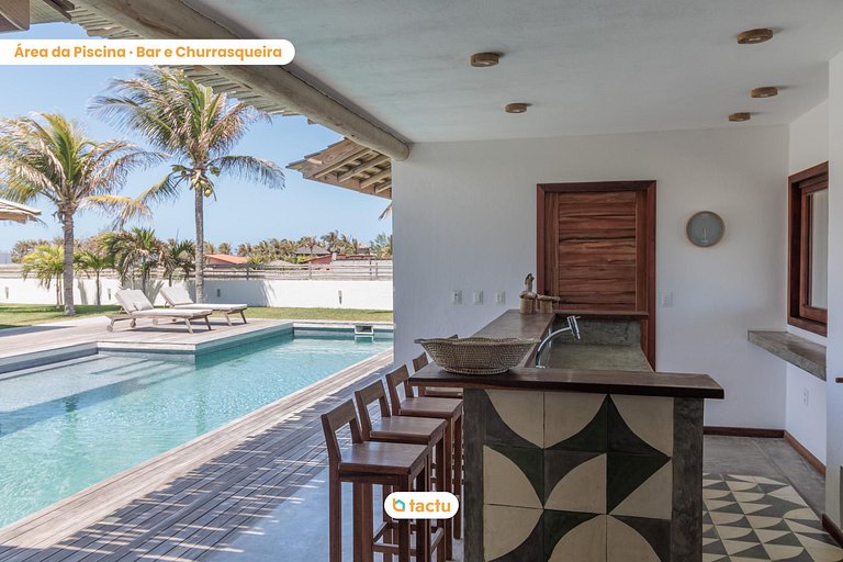 CASA LUXUOSA NO PONTAL DO MACEIÓ FORTIM