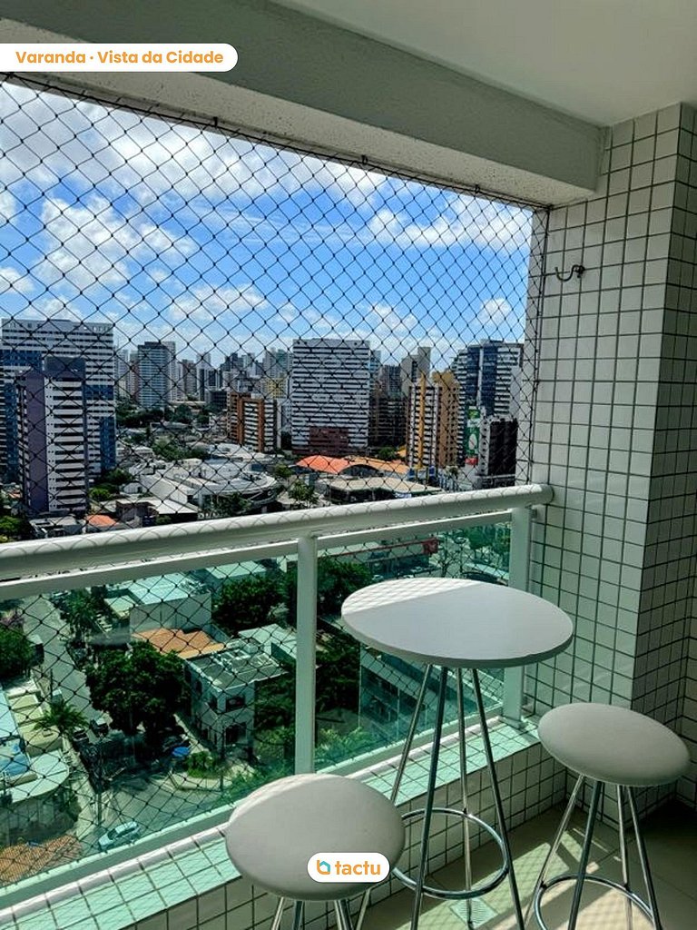 Apartamento na Beira-Mar em Fortaleza com piscina