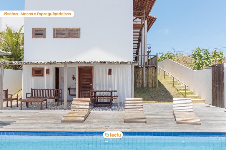 100m from the beach in Pontal de Maceió by Tactu