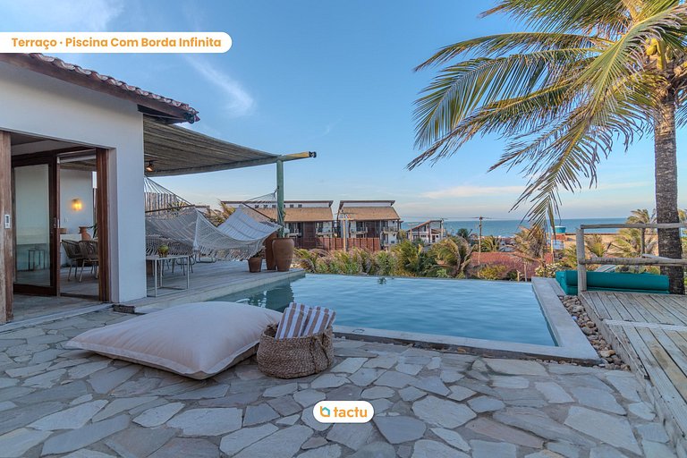 Casa Desert Point na Taíba com vista para o mar
