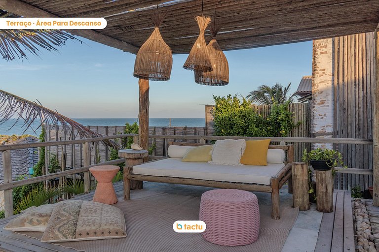 Casa Desert Point na Taíba com vista para o mar