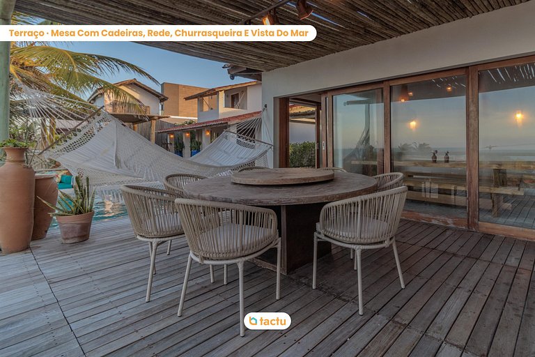 Casa Desert Point na Taíba com vista para o mar