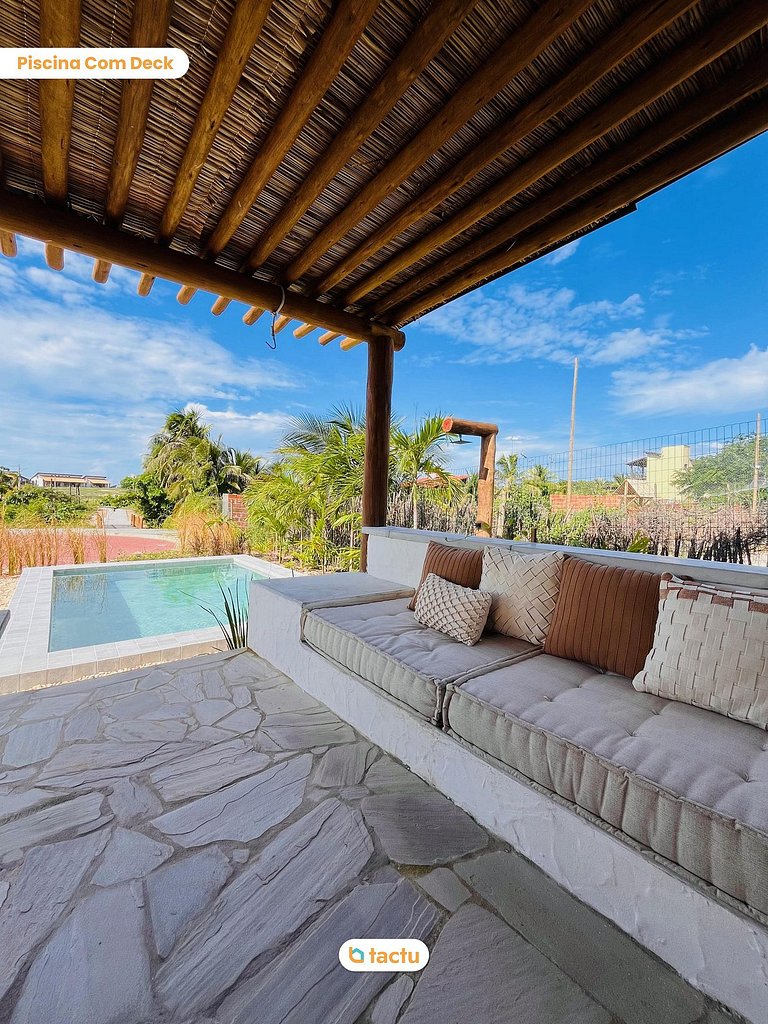 Petite maison à Vila Taíba avec piscine par Tactu