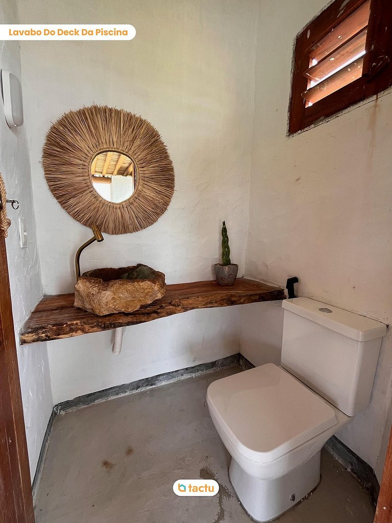 Casinha da Vila Taíba com piscina por Tactu
