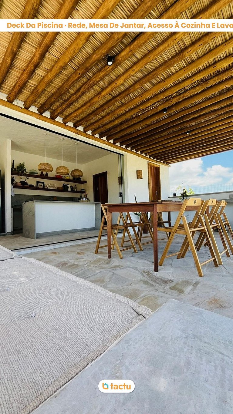 Petite maison à Vila Taíba avec piscine par Tactu