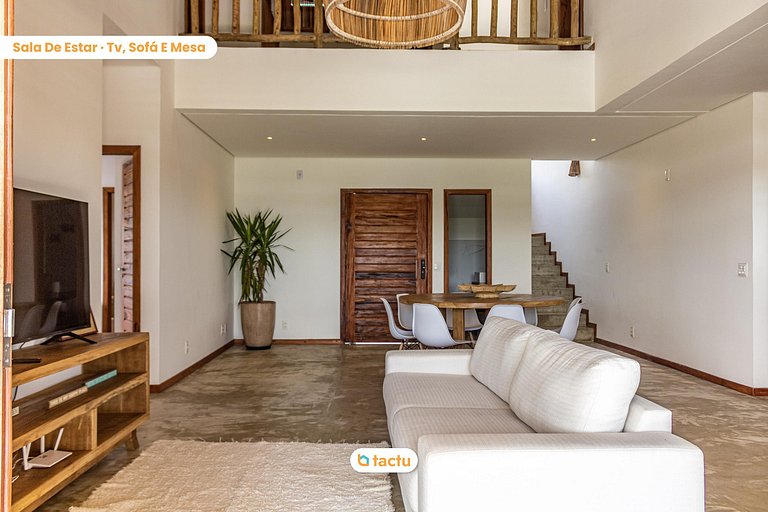 House with pool in Praia Canoé by Tactu