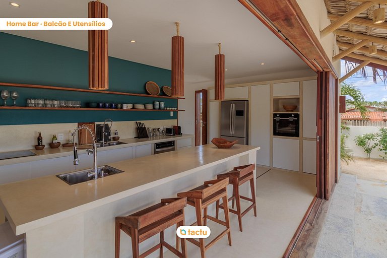 Casa luxuosa no Fortim com piscina