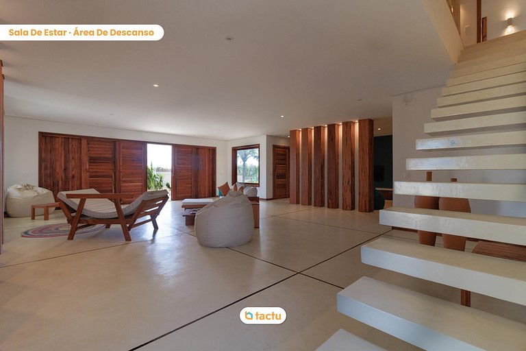 Casa luxuosa no Fortim com piscina