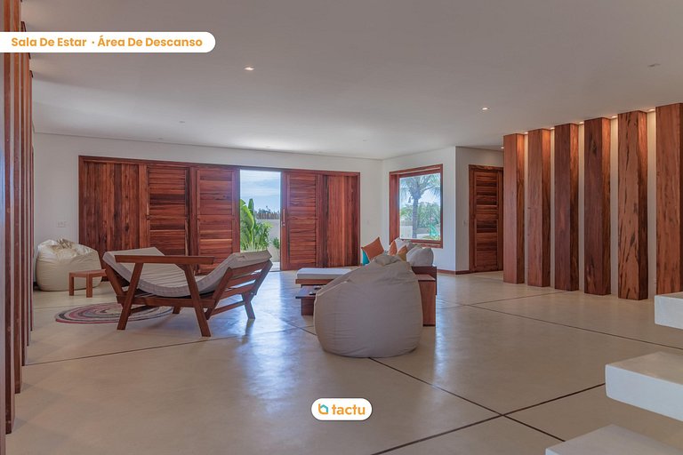 Casa luxuosa no Fortim com piscina