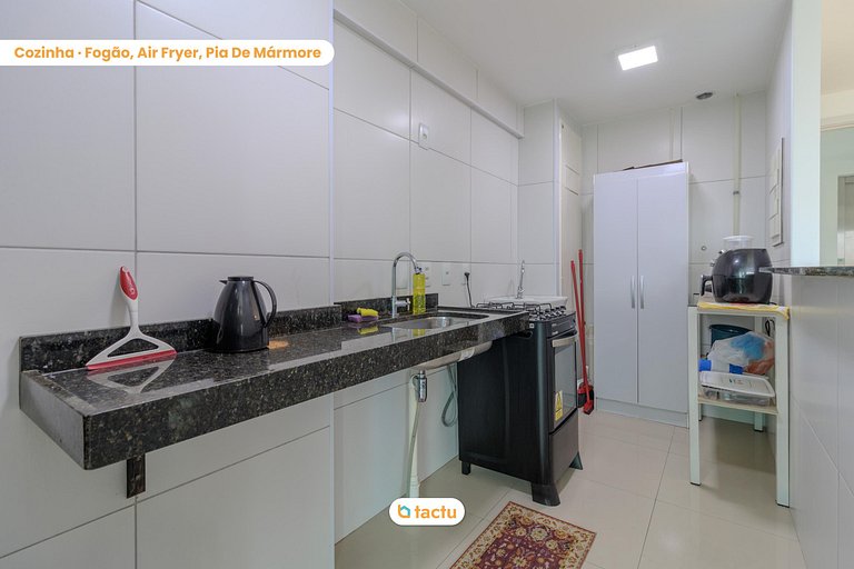 Apartamento na Beira-Mar em Fortaleza com piscina