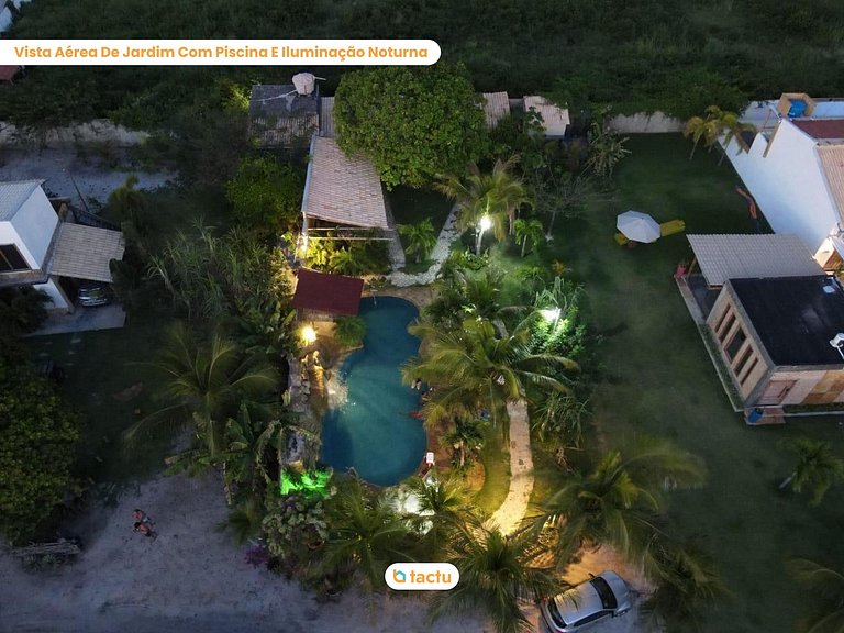 Casa Blanca, chalet en un condominio en Fortim