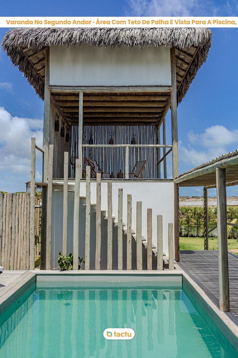 Casa Pipa en condominio de lujo en Fortim