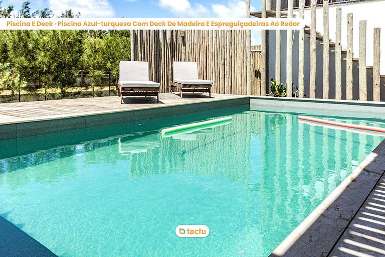 House Pipa in a luxury condominium in Fortim