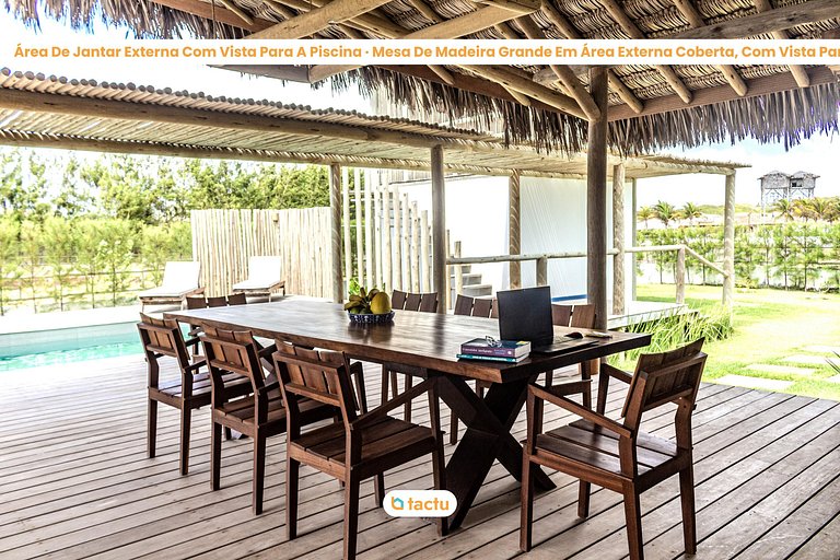 House Pipa in a luxury condominium in Fortim