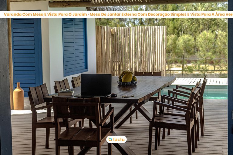 Casa Pipa em condomínio de luxo no Fortim
