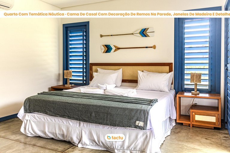 House Pipa in a luxury condominium in Fortim