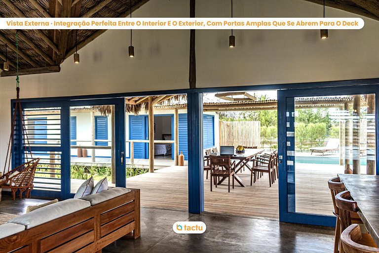 Casa Pipa en condominio de lujo en Fortim