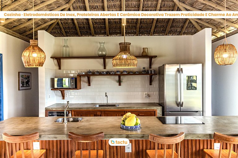 House Pipa in a luxury condominium in Fortim