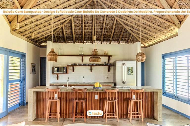 House Pipa in a luxury condominium in Fortim