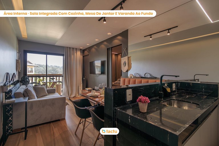 Appartement Moderne au VG Sun Cumbuco par Tactu