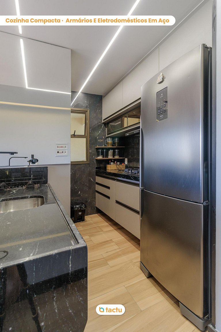 Appartement Moderne au VG Sun Cumbuco par Tactu