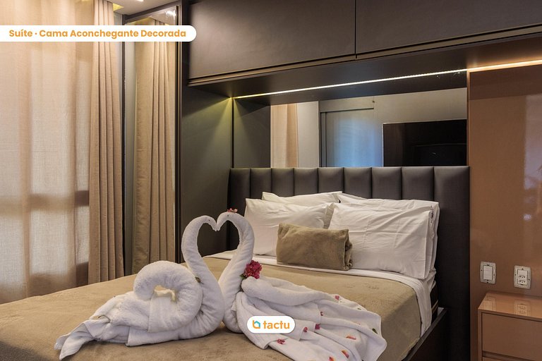 Apartamento Moderno en VG Sun Cumbuco por Tactu