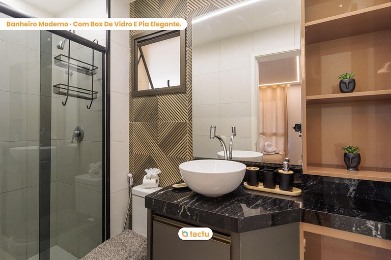 Appartement Moderne au VG Sun Cumbuco par Tactu