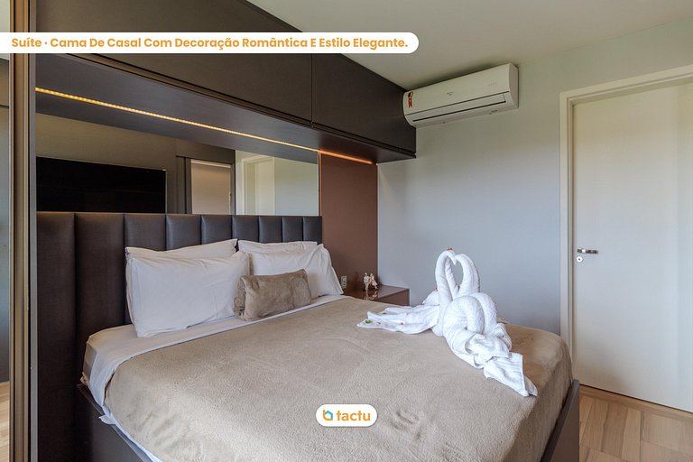 Apartamento Moderno en VG Sun Cumbuco por Tactu