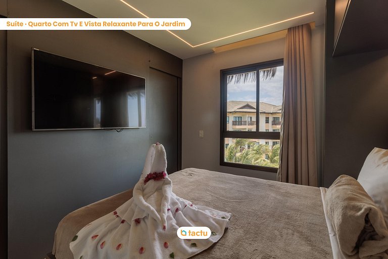 Apartamento Moderno en VG Sun Cumbuco por Tactu