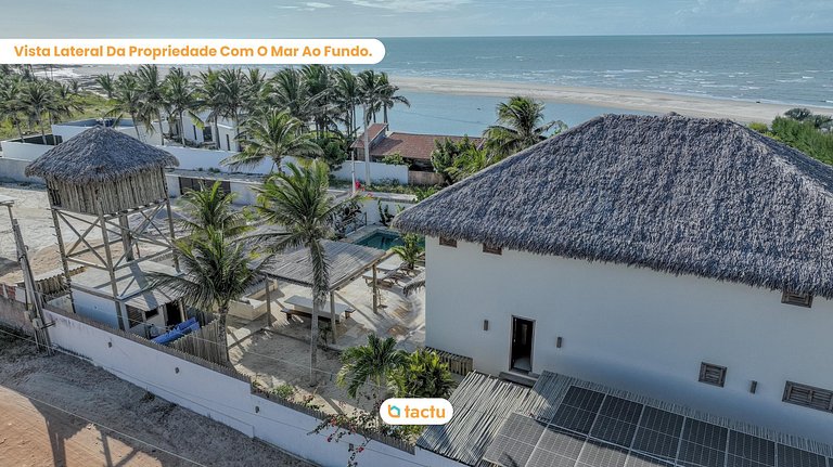 Casa luxuosa no Fortim com piscina