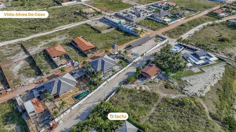 Casa luxuosa no Fortim com piscina