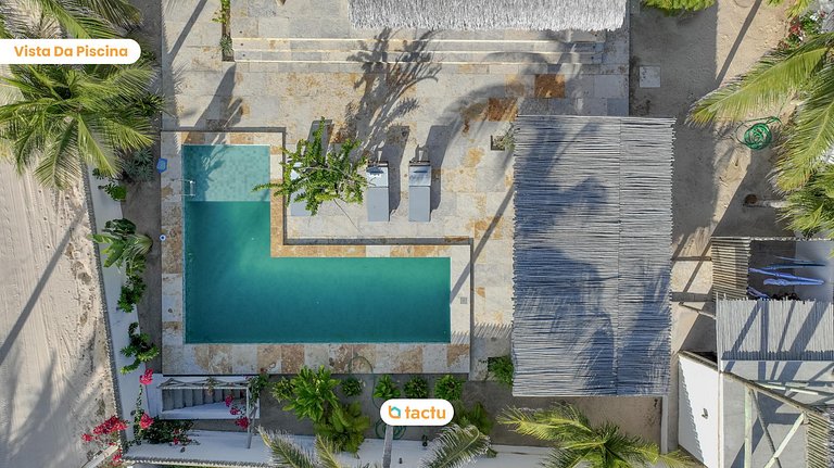 Casa luxuosa no Fortim com piscina