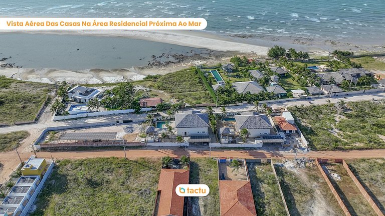 Casa luxuosa no Fortim com piscina