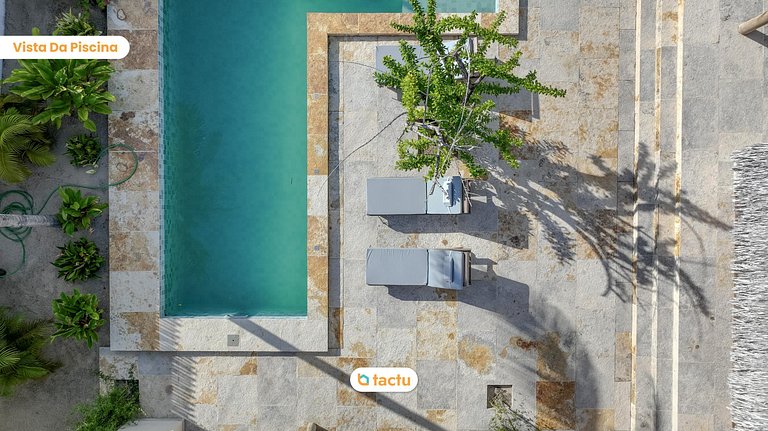 Luxury house in Fortim with pool
