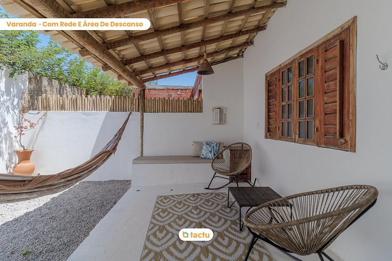 Casa Blanca, chalé em condomínio no Fortim